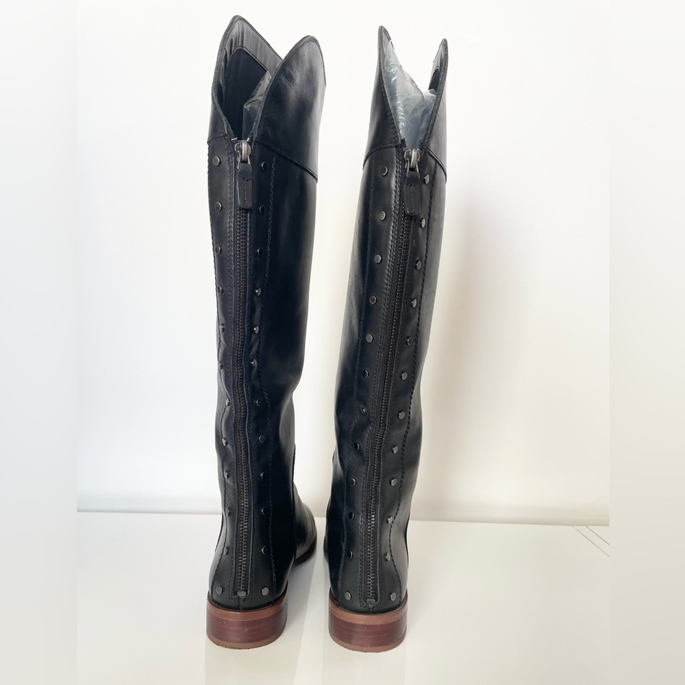 Franco Sarto Leather Roxie Riding Boot - Picture 3 of 9
